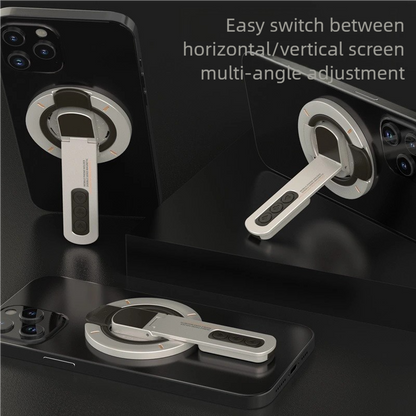 Magnetic Double Phone Holder – Universal Car & Desk Mount for All Smartphones
