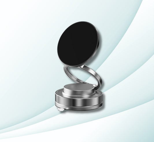 Magnetic Phone Holder - 360° Rotating Car Mount Dashboard & Windshield
