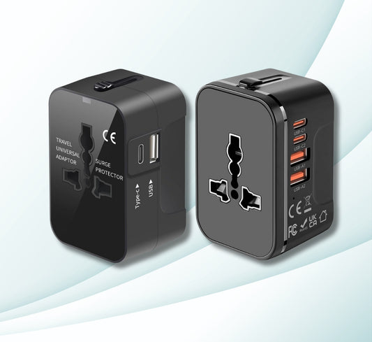 Universal Travel Adapter - Worldwide All-in-One Adaptor