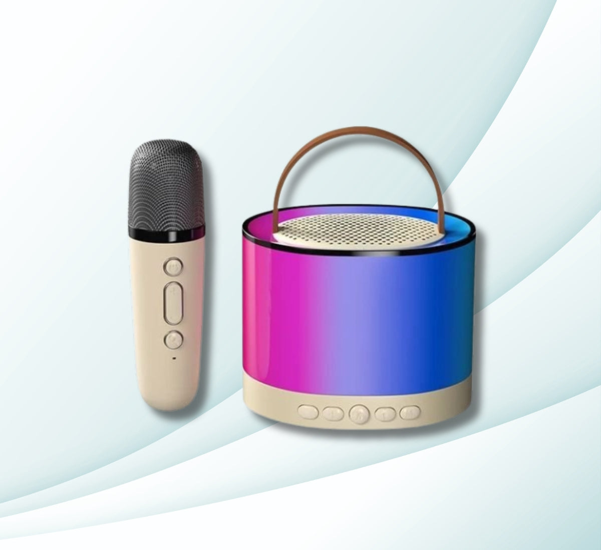 K52 Karaoke Machine with Microphone - Wireless Bluetooth Speaker